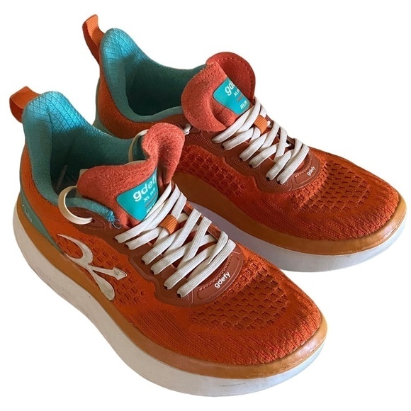 GDEFY Gravity Defyer XLR8 Athleisure Running Shoes Women’s Size 6 Orange… - Picture 1 of 12